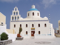 Church Panagia in Oia