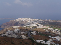 Ausblick auf Oia